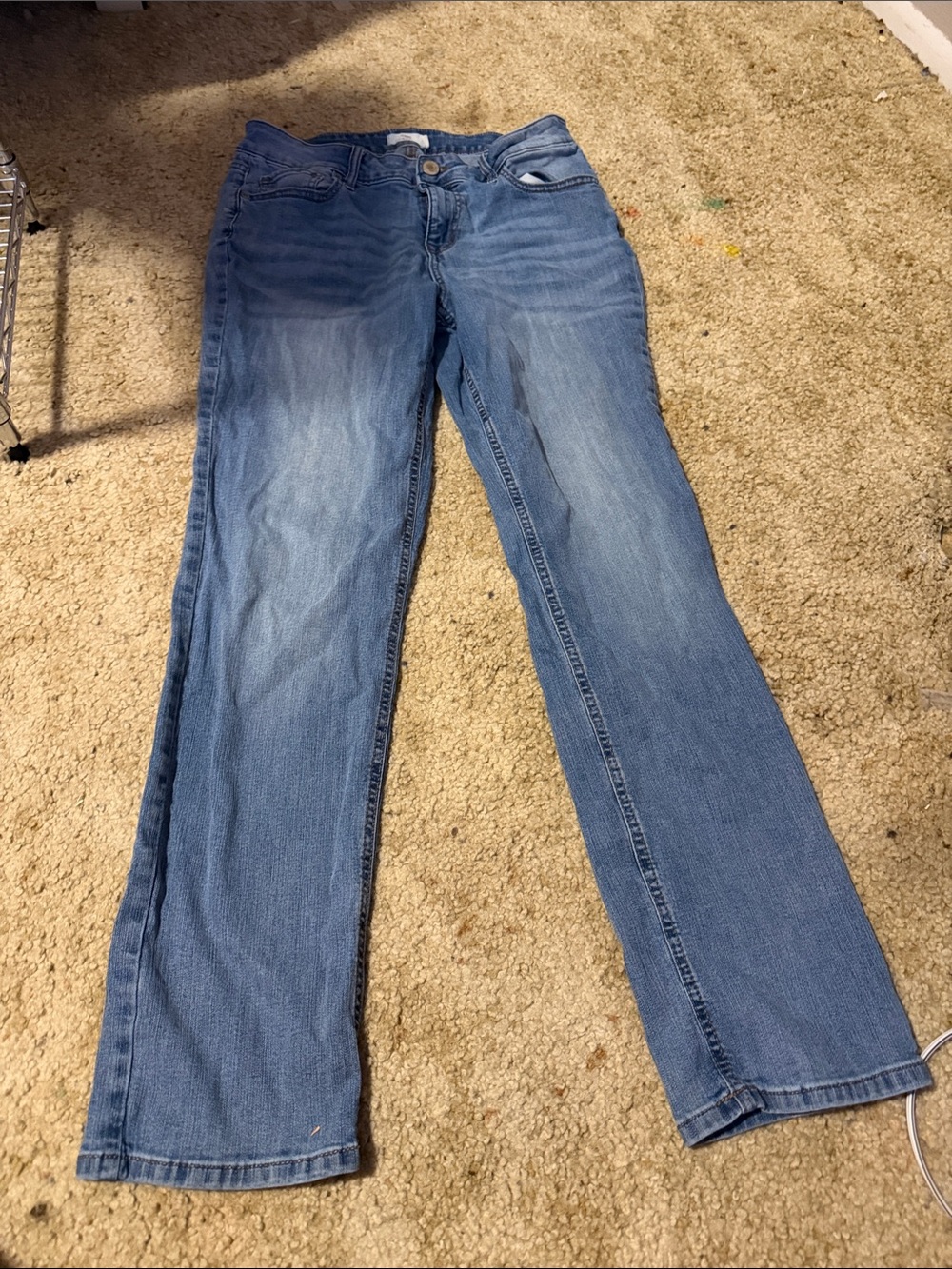 Maurices Light Blue Flare Jeans